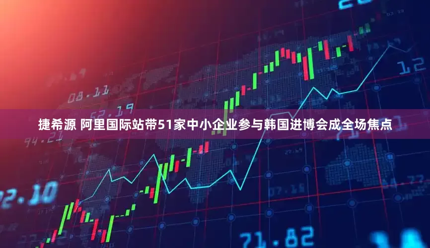 捷希源 阿里国际站带51家中小企业参与韩国进博会成全场焦点