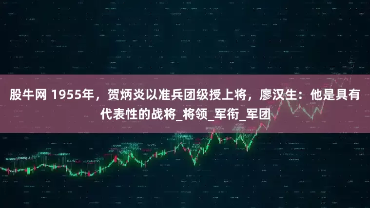 股牛网 1955年，贺炳炎以准兵团级授上将，廖汉生：他是具有代表性的战将_将领_军衔_军团